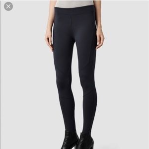 All Saints Lori Leggings With Zipper Details